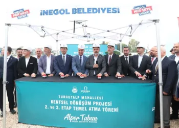 Turgutalp’te Kentsel Dönüşümün 2. Ve 3. Etaplarında Temel Atıldı