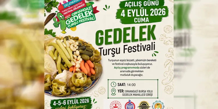 Gedelek’te Turşu Festivali Heyecanı Başlıyor