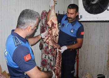 Şanlıurfa’da 315 kilo bozuk et ele geçirildi