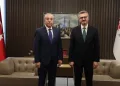 İletişim Başkanı Duran, Mehdi Eker ile görüştü