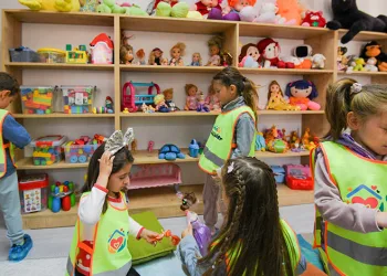 Çocukların Dünyasına Renk Katan Merkez Hizmete Açıldı