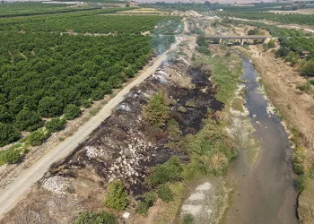 Adana’da Deliçay Deresi’nin çevresi çöplüğe dönüştü