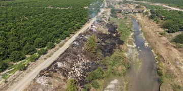 Adana’da Deliçay Deresi’nin çevresi çöplüğe dönüştü