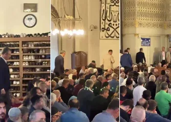 Özgür Özel, cuma namazını Bursa Ulu Cami’de kıldı