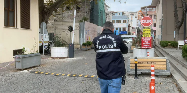 Bursa’da restorasyon alanında korkutan iş kazası