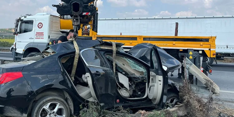Tarsus’ta trafik kazası, 1 ölü