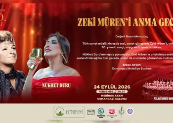 Şarkılar Osmangazi’de Zeki Müren İçin Söylenecek