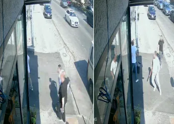 Bursa’da eşiyle yürürken silahlı saldırıya uğradı