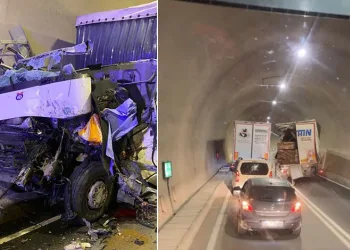 Artvin’de tünel içinde zincirleme kaza: 1 ölü, 2 yaralı