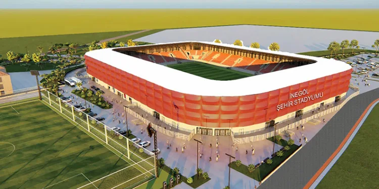 İnegöl İlçe Stadyumu İçin İmzalar Atıldı