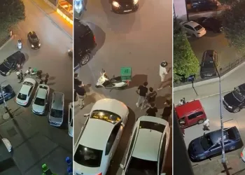 “Sinyal ver” diye bağırdı, sözlü tartışma kameraya yansıdı
