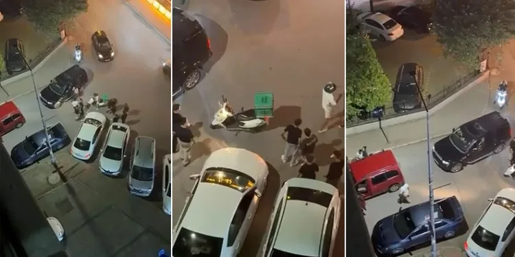 “Sinyal ver” diye bağırdı, sözlü tartışma kameraya yansıdı