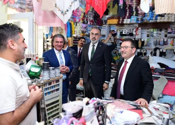 Kestel’de yoğun ziyaret trafiği