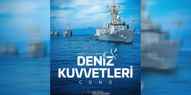 Cumhurbaşkanı Erdoğan’dan Preveze Deniz Zaferi’nin yıl dönümü mesajı