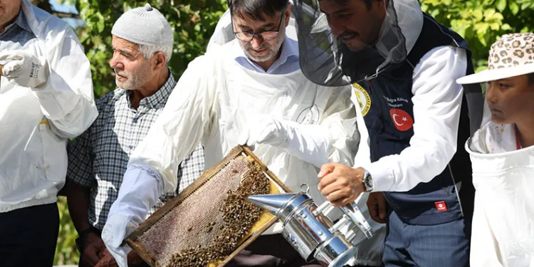 Büyükşehir’den arı yetiştiricilerine kovan desteği
