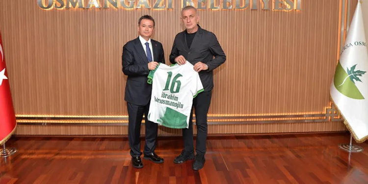 TFF Başkanı’ndan Başkan Erkan Aydın’a Ziyaret