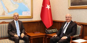 Bakan Güler, Bakan Uraloğlu ile görüştü