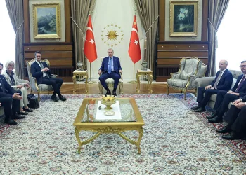 Erdoğan, Almanya Kuzey Ren-Vestfalya Eyaleti Başbakanı Wüst’ü kabul etti