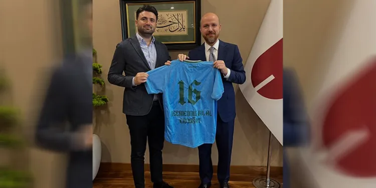 Enes Çelik’ten Bilal Erdoğan’a özel ziyaret