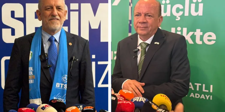 BTSO’da seçim heyecanı: Burkay ve Matlı oylarını kullandı