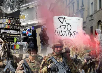 Avrupa’da protestolar büyüyor: Milano’ya 500 asker gönderilecek