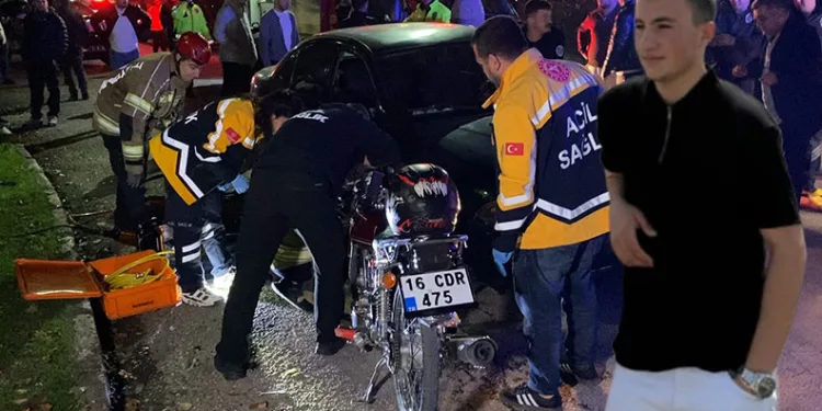 İnegöl’de feci kaza: 17 yaşındaki Muhammed Beşir hayatını kaybetti