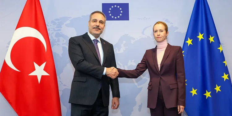 Bakan Fidan, AB Yüksek Temsilcisi Kallas ile görüştü