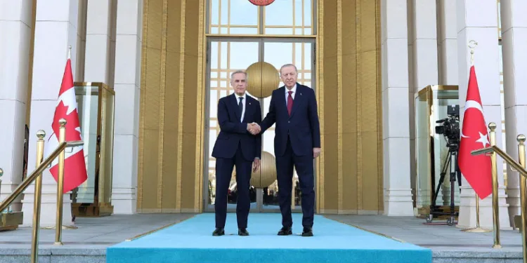 Erdoğan, Kanada Başbakanı Carney’i Beştepe’de karşıladı