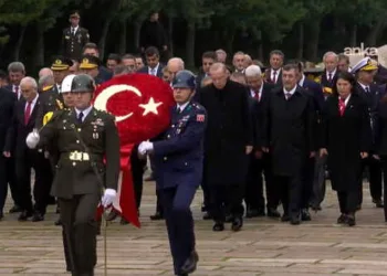 Cumhuriyet’in 103. yılında devlet erkânı Anıtkabir’de