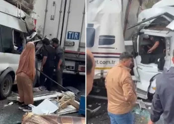 Mersin’de otoyolda zincirleme kaza: 11 kişi yaralandı