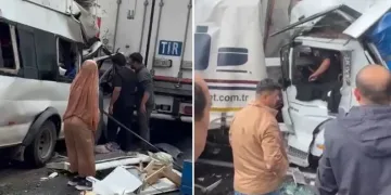 Mersin’de otoyolda zincirleme kaza: 11 kişi yaralandı