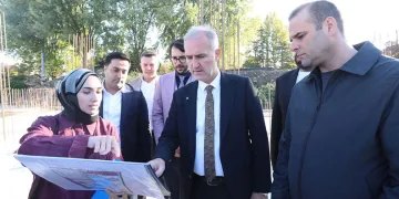 Botanik nikah ve etkinlik salonlarında çalışmalar tüm hızıyla devam ediyor