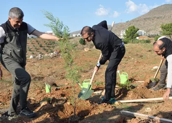 Silifke’de Şehit Savcı Mehmet Selim Kiraz Hatıra Ormanı yeniden yeşilleniyor