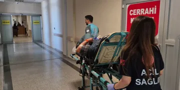 Bolu’da iş görüşmesine giderken bayılıp başından yaralandı