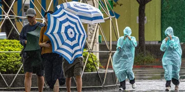 Champi Tayfunu Tayvan’a yaklaşıyor: 1 ölü, 171 yaralı