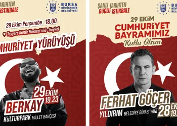 Bursa’da Cumhuriyet Bayramı coşkusu beş gün sürecek
