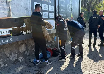 Bolu’da iş görüşmesine giderken bayılıp başından yaralandı