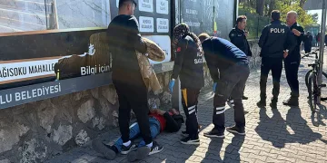 Bolu’da iş görüşmesine giderken bayılıp başından yaralandı