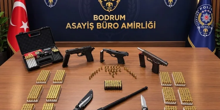 Gümüşhane’de otomobil durakta bekleyen otobüse çarptı: 2 yaralı