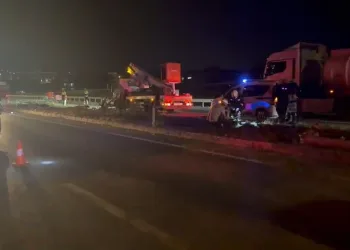 Çorum’da otomobil ile motosiklet çarpıştı: 1 yaralı
