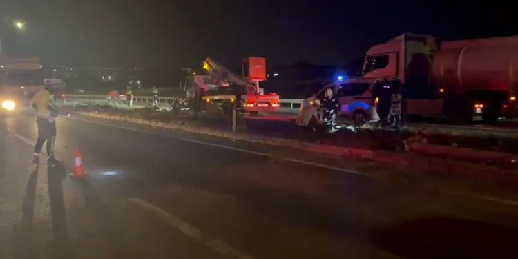 Çorum’da otomobil ile motosiklet çarpıştı: 1 yaralı