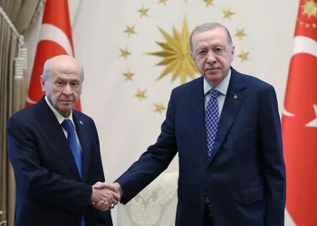 Cumhurbaşkanı Erdoğan, MHP lideri Bahçeli’yi kabul etti