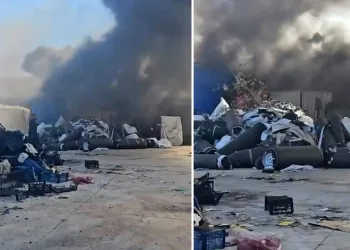 Bursa’da geri dönüşüm tesisinde yangın paniği