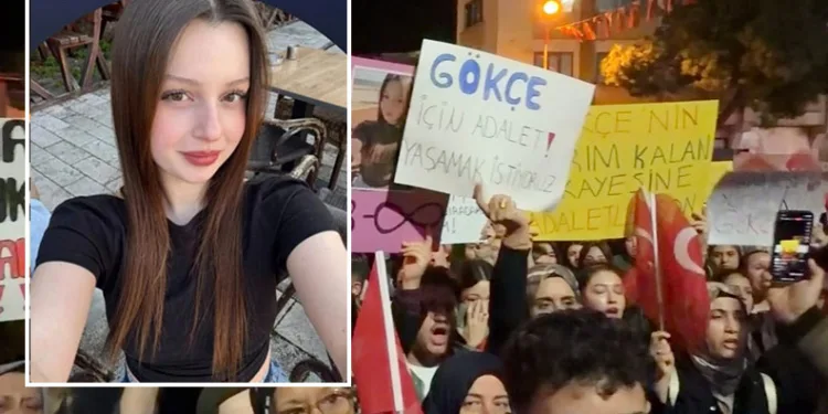 Bursa’da cinayete kurban giden Gökçe için yürüyüş düzenlendi
