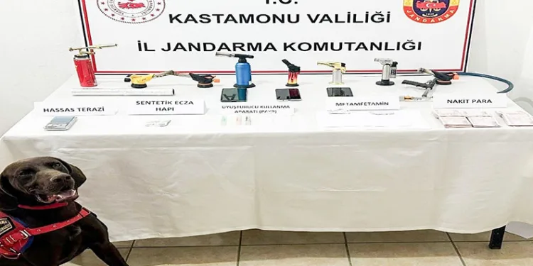 Kastamonu’da uyuşturucu operasyonu: 1 gözaltı