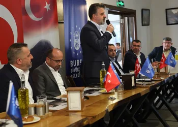 Şahin Biba, Orhaneli muhtarlarıyla istişare etti