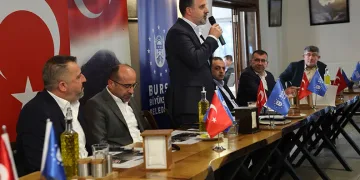 Şahin Biba, Orhaneli muhtarlarıyla istişare etti