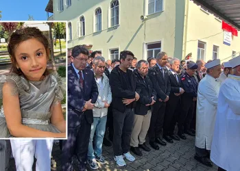 Okulda bıçaklı saldırıda hayatını kaybeden Eslem Sare, Bartın’da toprağa verildi