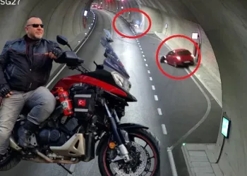 Eşinin öldüğü, kazaya tanık olunca sinir krizi geçirdi