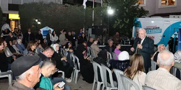 “Şadi Başkan’la Akşam Çayı” buluşması Üçevler Mahallesi’ndeydi